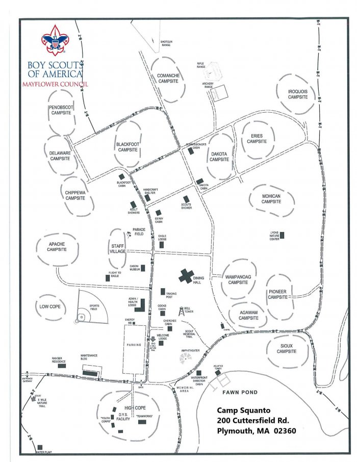 About Camp Squanto Mayflower Council BSA