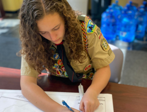 Alyssa B. Earns 2023 Eagle Scout Project Prize