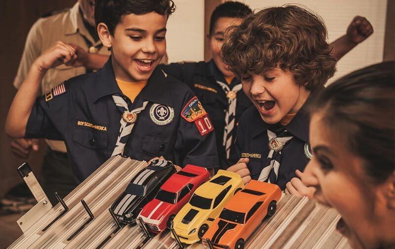1st Council Wide Pinewood Derby Mayflower Council BSA